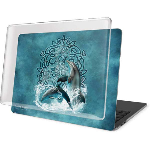 Brigid Ashwood Dolphin Celtic Knot MacBook Pro 15in (2016-19) Case plus Skin