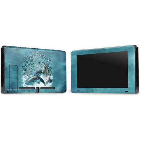 Brigid Ashwood Dolphin Celtic Knot Nintendo Switch Bundle Skin