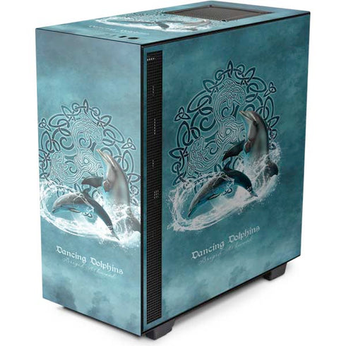 Brigid Ashwood Dolphin Celtic Knot NZXT H510 Compact ATX Mid-Tower Case Skin