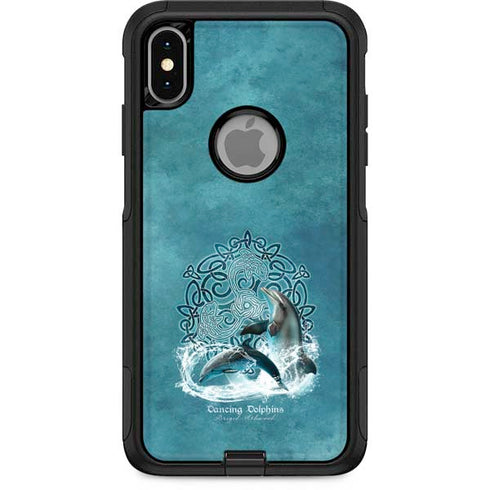 Brigid Ashwood Dolphin Celtic Knot Otterbox Commuter iPhone Skin