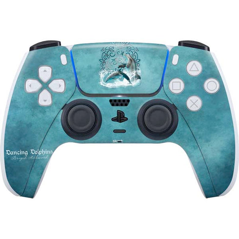 Brigid Ashwood Dolphin Celtic Knot PS5 Controller Skin
