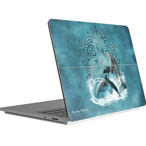 Brigid Ashwood Dolphin Celtic Knot Surface Laptop Studio Skin