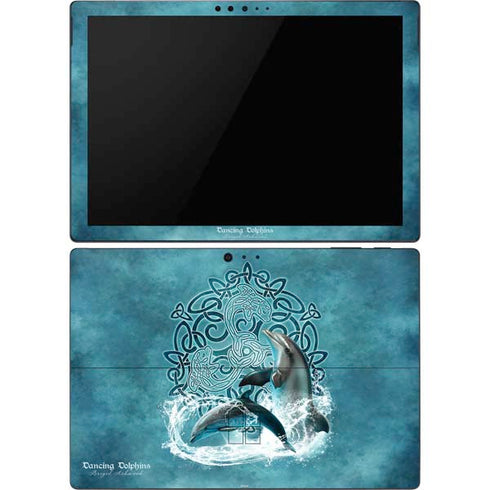 Brigid Ashwood Dolphin Celtic Knot Surface Pro 6 Skin