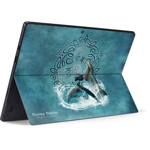 Brigid Ashwood Dolphin Celtic Knot Surface Pro 7 Skin
