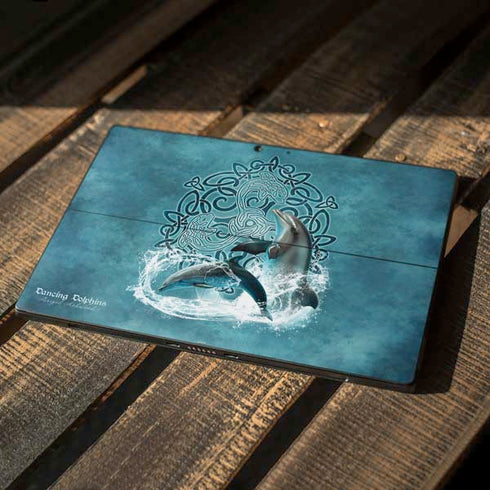 Brigid Ashwood Dolphin Celtic Knot Surface Pro 7 Skin