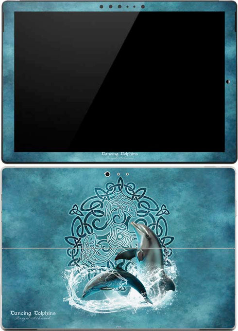 Brigid Ashwood Dolphin Celtic Knot Surface Pro (2017) Skin