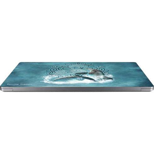 Brigid Ashwood Dolphin Celtic Knot Universal Laptop 14in (11.4 x 8.2in) Skin