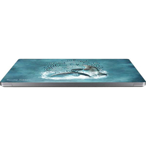 Brigid Ashwood Dolphin Celtic Knot Universal Laptop 16.6in (13.4 x 9.7in) Skin
