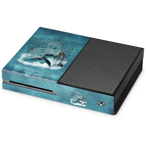 Brigid Ashwood Dolphin Celtic Knot Xbox One Console Skin