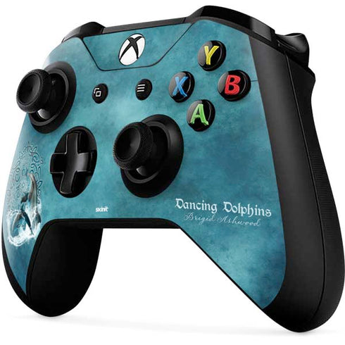 Brigid Ashwood Dolphin Celtic Knot Xbox One X Controller Skin