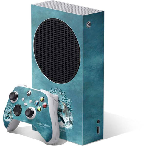 Dolphin Celtic Knot by Brigid Ashwood Xbox Series S Skins
