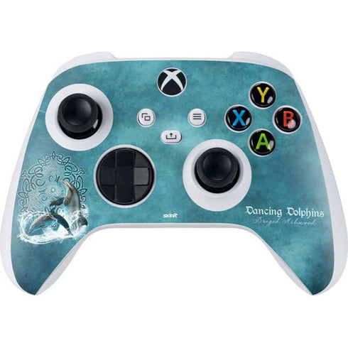 Brigid Ashwood Dolphin Celtic Knot Xbox Series S Controller Skin