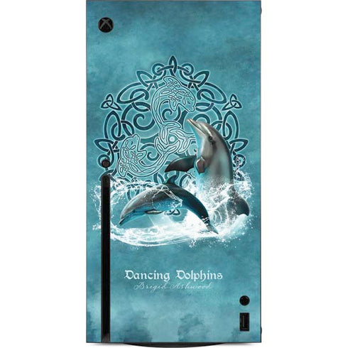 Brigid Ashwood Dolphin Celtic Knot Xbox Series X Console Skin