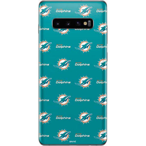 NFL Miami Dolphins Blitz Series Galaxy S10 Plus Skin