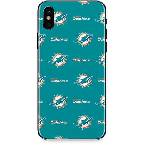 NFL Miami Dolphins Blitz Series iPhone XS Skin