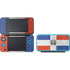 Dominican Republic Flag Distressed Nintendo 2DS XL (2017) Skin