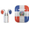 Dominican Republic Flag Distressed Apple AirPods Skin
