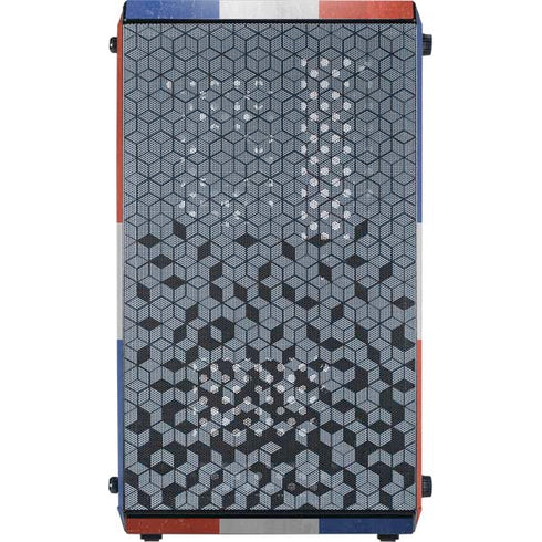 Dominican Republic Flag Distressed Cooler Master MasterBox Q300L Mini Tower Skin