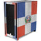 Dominican Republic Flag Distressed Corsair 4000D Tempered Glass Mid-Tower ATX Case Skin