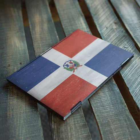 Dominican Republic Flag Distressed HP Envy Skin