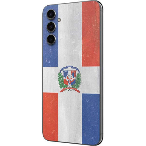 Dominican Republic Flag Distressed Galaxy A14 5G Skin