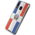 Dominican Republic Flag Distressed Galaxy A30 Clear Case