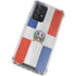 Dominican Republic Flag Distressed Galaxy A52 5G Clear Case
