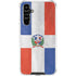 Dominican Republic Flag Distressed Galaxy A54 5G Clear Case
