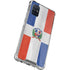 Dominican Republic Flag Distressed Galaxy A71 5G Clear Case
