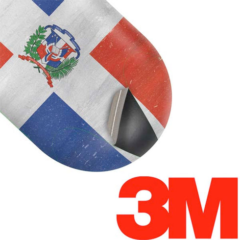 Dominican Republic Flag Distressed Galaxy Buds Skin