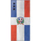 Dominican Republic Flag Distressed Galaxy Note 10 Skin
