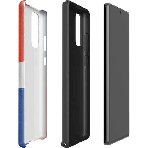 Dominican Republic Flag Distressed Galaxy Note20 5G Pro Case