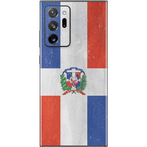 Dominican Republic Flag Distressed Galaxy Note20 Ultra 5G Skin
