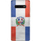 Dominican Republic Flag Distressed Galaxy S10 Plus Skin
