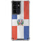 Dominican Republic Flag Distressed Galaxy S21 Ultra 5G Clear Case