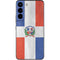 Dominican Republic Flag Distressed Galaxy S22 Skin