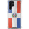 Dominican Republic Flag Distressed Galaxy S22 Ultra Clear Case
