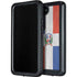Dominican Republic Flag Distressed Galaxy S23 Waterproof Case