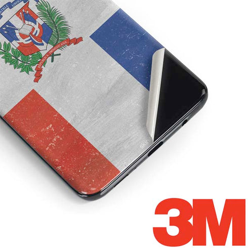 Dominican Republic Flag Distressed Galaxy S9 Skin