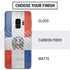 Dominican Republic Flag Distressed Galaxy S9 Skin