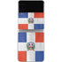 Dominican Republic Flag Distressed Galaxy Z Flip3 5G Skin