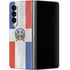Dominican Republic Flag Distressed Galaxy Z Fold4 5G Skin
