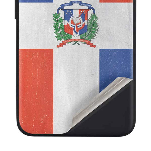 Dominican Republic Flag Distressed Google Pixel 4a Skin