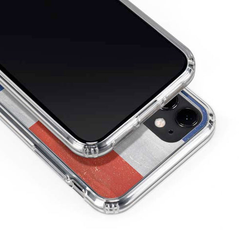 Dominican Republic Flag Distressed iPhone 11 Clear Case