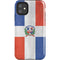 Dominican Republic Flag Distressed iPhone 11 Impact Case