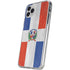 Dominican Republic Flag Distressed iPhone 11 Pro Clear Case