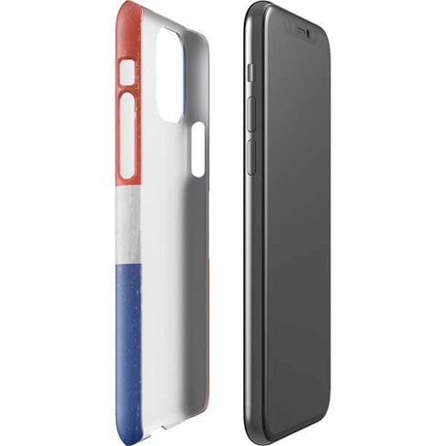 Dominican Republic Flag Distressed iPhone 11 Pro Lite Case