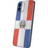 Dominican Republic Flag Distressed iPhone 12 Mini Skin