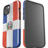 Dominican Republic Flag Distressed iPhone 15 Plus Impact Case