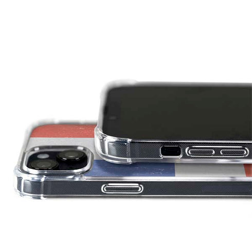 Dominican Republic Flag Distressed iPhone 15 MagSafe Case